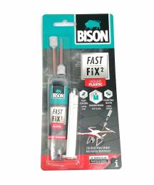 Κόλλα 2 συστατικών (ΚΥΑΝΟΑΚΡΥΛΙΚΗ ΤΕΧΝΟΛΟΓΙΑ) BISON FAST FIX² LIQUID PLASTIC 10gr