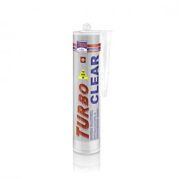 TURBO-CLEAR 290ml Διάφανο συγκολλητικό & σφραγιστικό υλικό