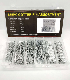 Κοπίλιες  Σετ  555 Τεμαχίων Cotter pin