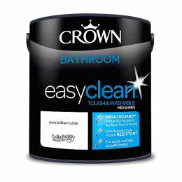 Χρώμα για το Μπάνιο Easyclean Bathroom Mid Sheen 1L Crown