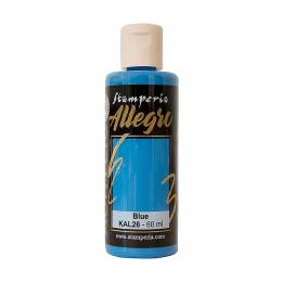 Χρώμα  Ακρυλικό  Allegro 60ml  Blue- Kal26