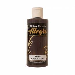 Χρώμα Ακρυλικό Allegro 60ml Brown-Kal92