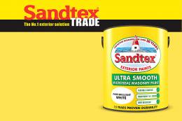 Ακρυλικό Χρώμα Λευκό Microseal Ultra Smooth Masonry 5L SANDTEX