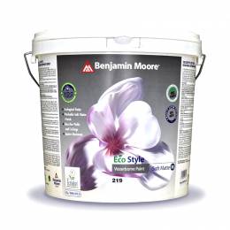 Benjamin Moore Ecostyle Soft Matte 219 Οικολογικό Πλαστικό Χρώμα λευκό 10lt