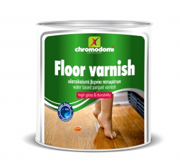 Floor Varnish Βερνίκι Πατωμάτων Nερού Διάφανο Γυαλιστερό 0.75Lt
