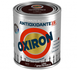Οικολογικό Αντισκωριακό Χρώμα Νερού Oxiron Liso  forja agua Marron 750ml
