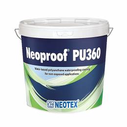 Ελαστομερές Στεγανωτικό Υδατικής Βάσης για μη Εκτεθειμένες Επιφάνειες Neoproof® PU360 4kg NEOTEX