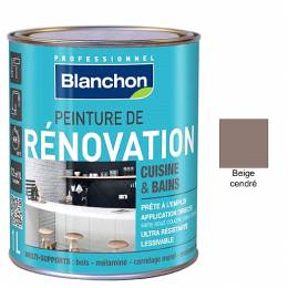 Χρώμα Για Πλακάκια Κουζίνας Και Μπάνιου Renovation Blanchon 0.5ltr Beige Cendre