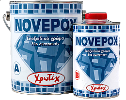 Αστάρι Εποξειδικό  2 Συστατικών Λευκό Novepox Primer 960 Χρωτέχ 1.17kg