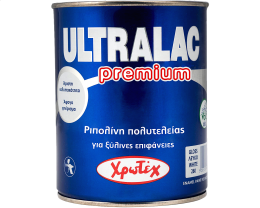 Ultralac Premium Λαδομπογιά Διαλύτου Λευκή Σατινέ 2,5ltr
