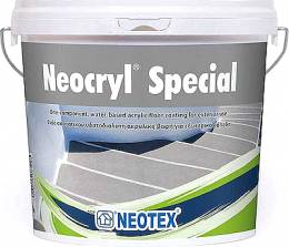 Χρώμα  Δαπέδων Neocryl Special Γκρι Σκούρο(RAL 7037) 12 kg NEOTEX