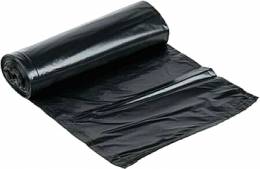 Σακούλες Απορριμμάτων  10τμχ (80x110cm) Ρολό Μαύρες