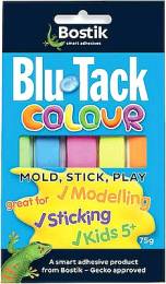 Επαναχρησιμοποιήσιμη Kόλλα Blu-Tack Bostik Colour 75gr